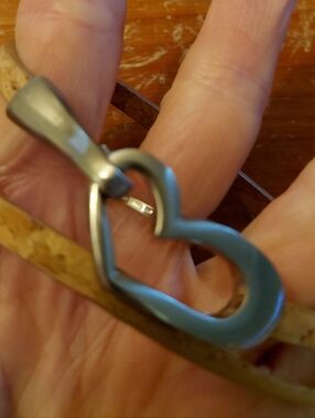 Sundance Cork Leather Stainless Steel "HEART TO HEART"